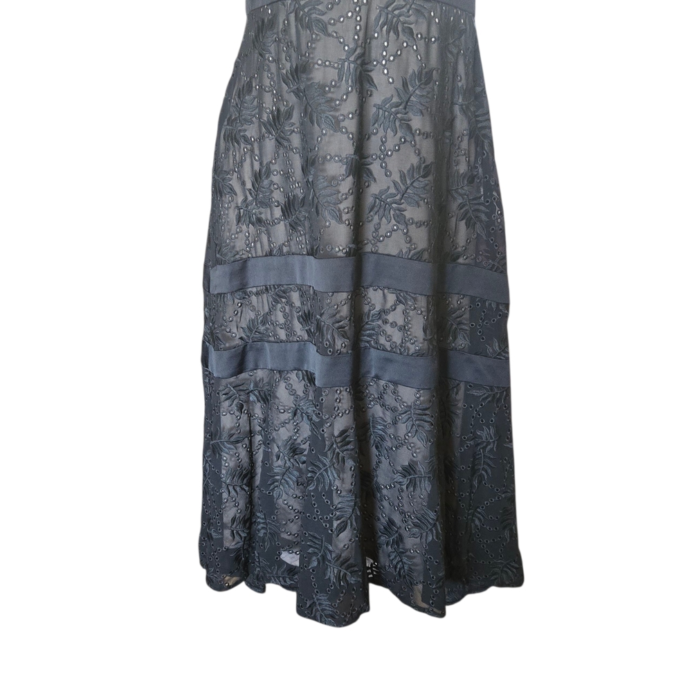 Taylor dress black embroidered‎ eyelet dress - Picture 5 of 15